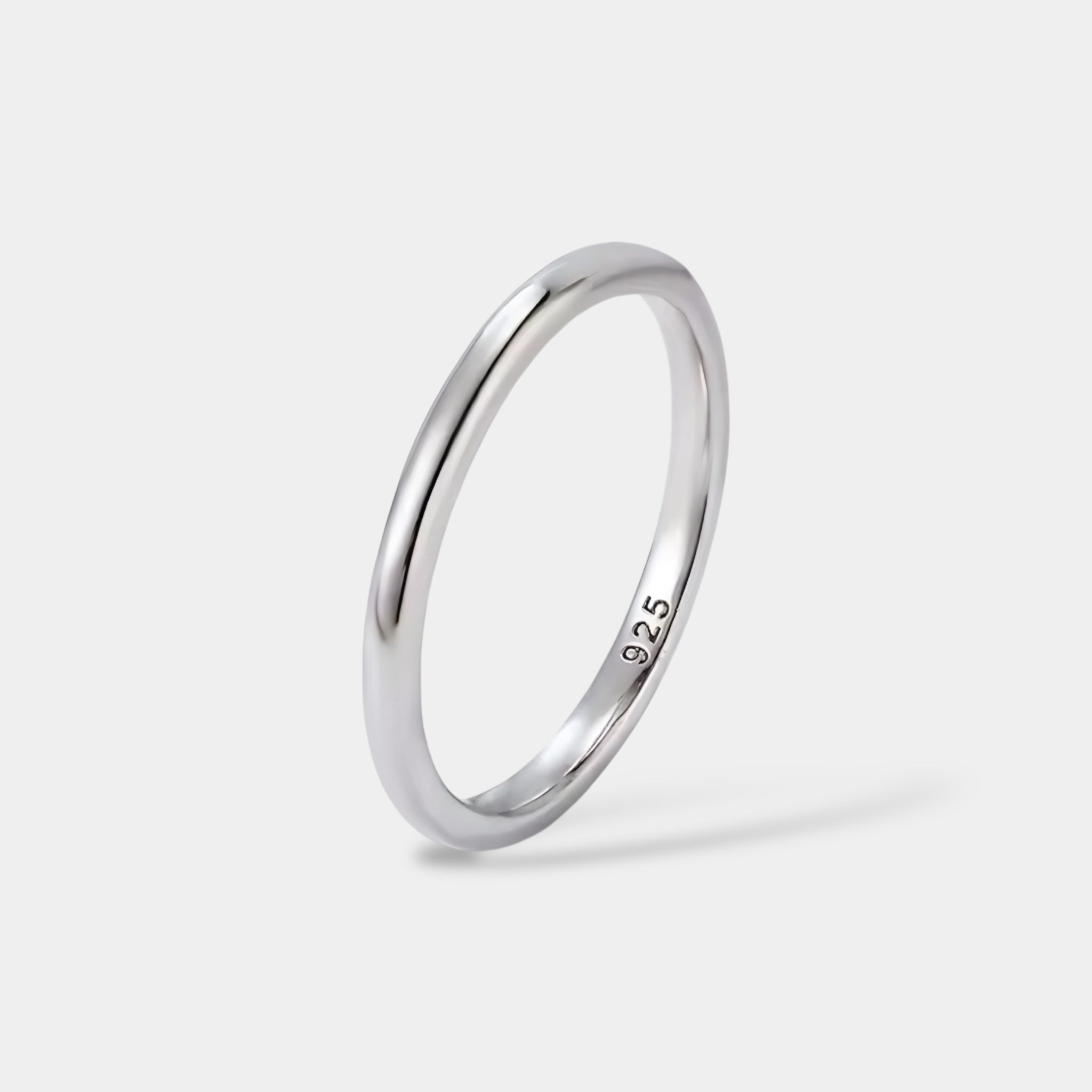 Classy Band Ring Silver