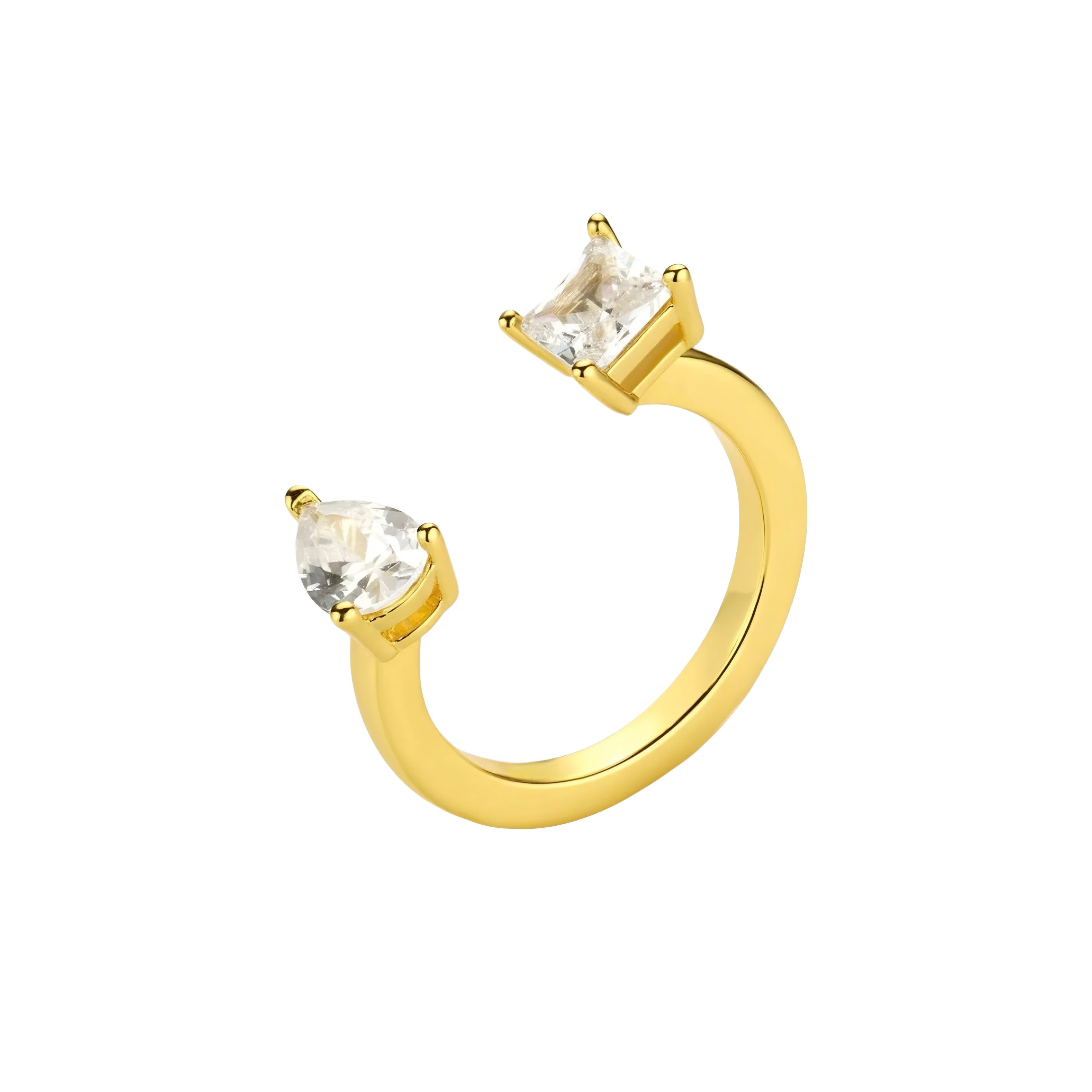 Two Stone Ring – Adagio Jewel