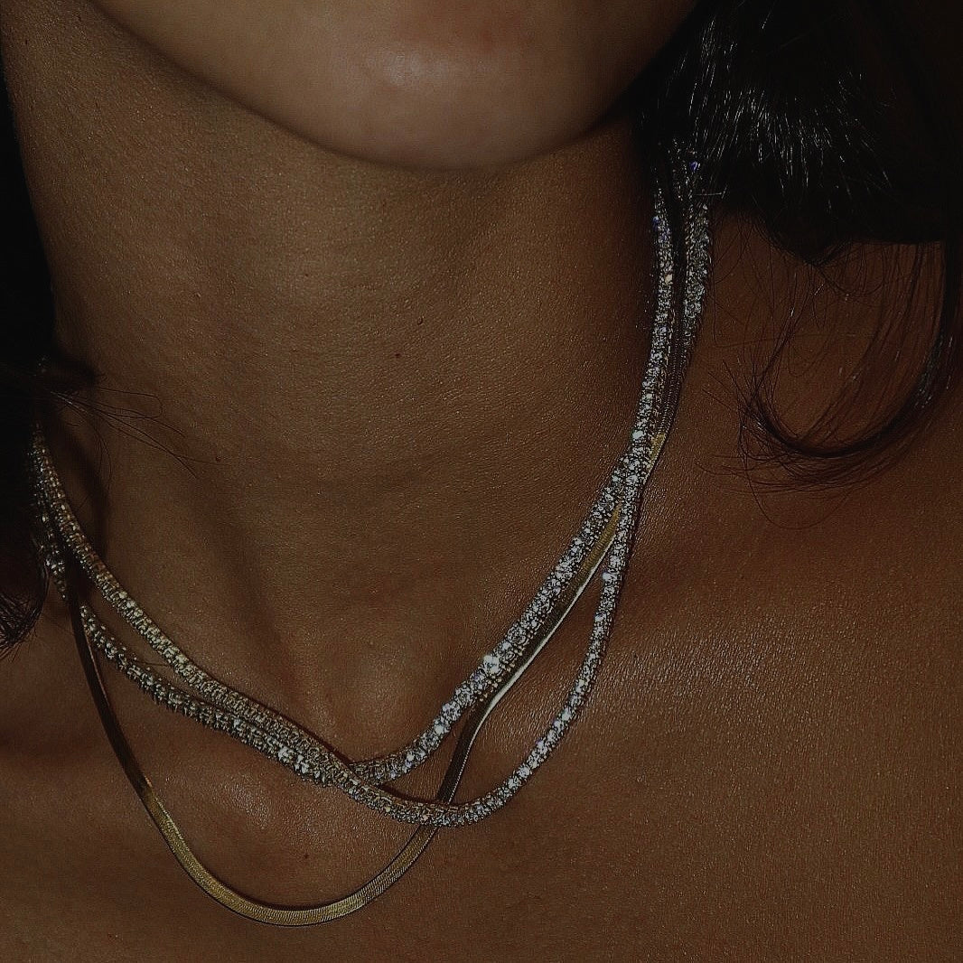 Aria Necklace Silver